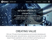 Tablet Screenshot of emeryoleo.com